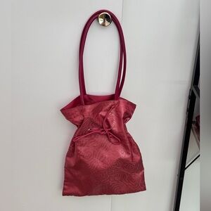 Jim‎ Thomson Silk Fabric Burgundy Should bag .